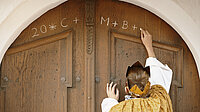 Stersingerinnen und Sternsinger brachten den Segen