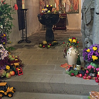 IMG 4984 Erntedankgottesdienst, Einsegnung des Spielplatzes und Pferdesegnung