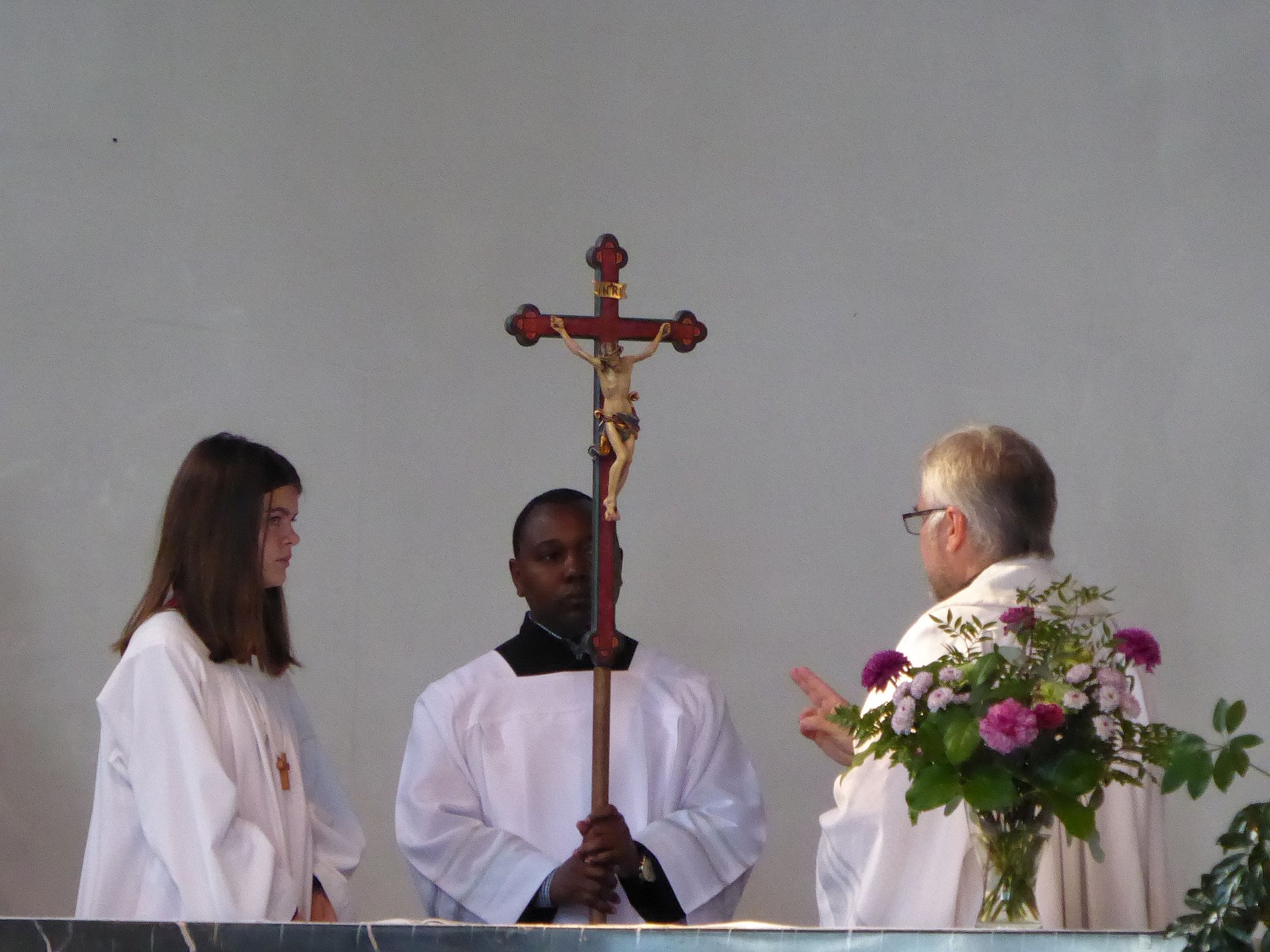 Pfarreiwallfahrt am 10.09.2017 Segnung Wallfahrtskreuz