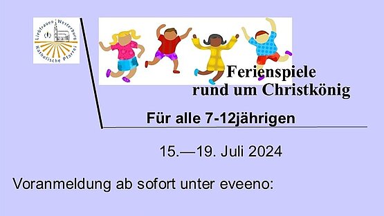 Ferienspiele rund um Christkönig