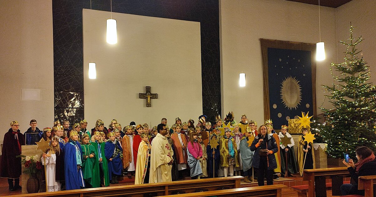 Sternsinger Aus Unserer Pfarrei Freuen Sich