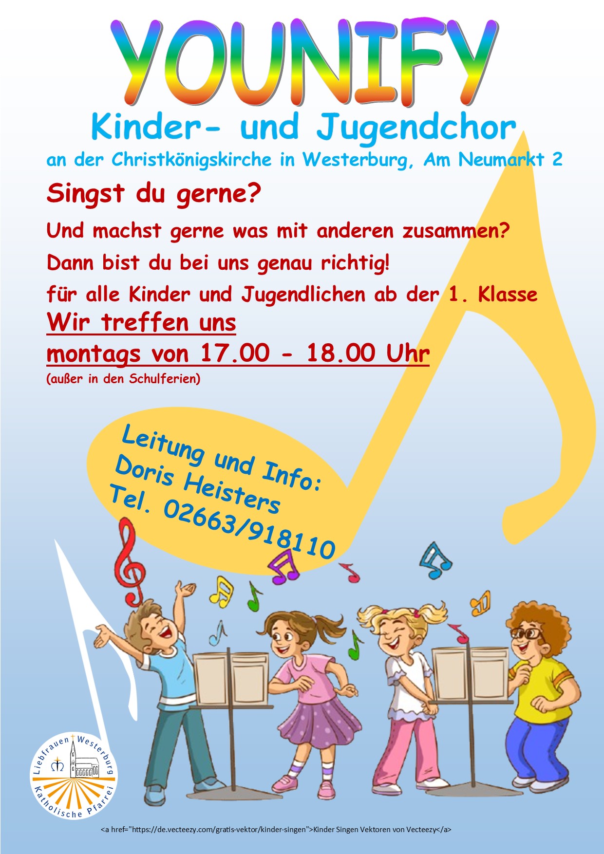 <a href="https://de.vecteezy.com/gratis-vektor/kinder-singen">Kinder Singen Vektoren von Vecteezy</a>